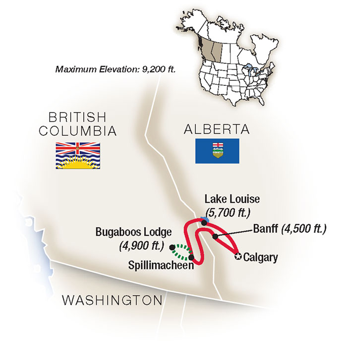 HeliHiking Canadian Rockies Tour Tauck