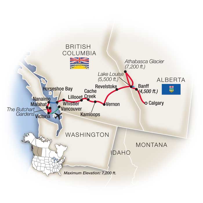 British Columbia Tours & Guided Vacations