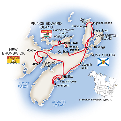 Nova Scotia Guided Tour