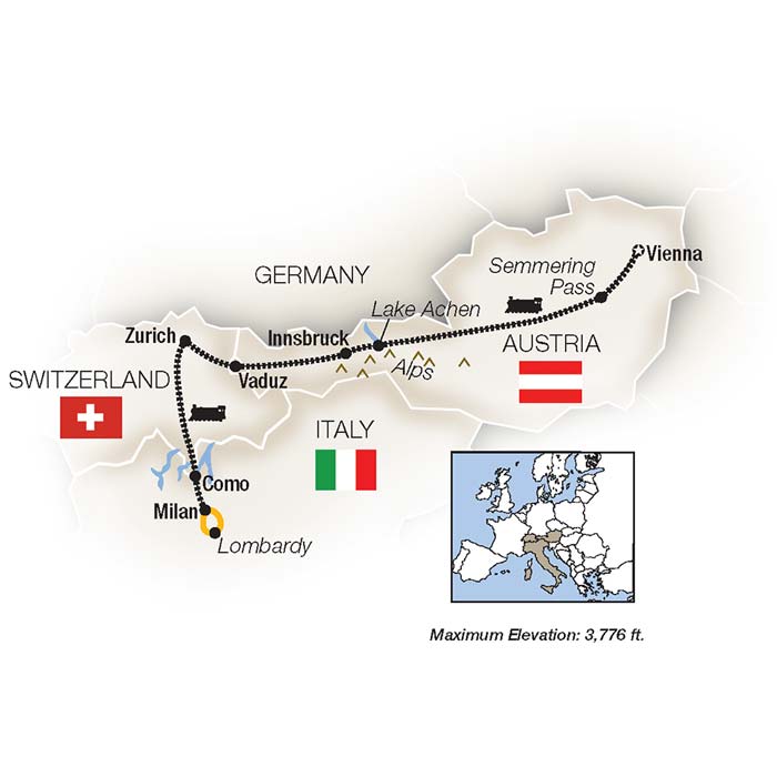 tauck train tours europe