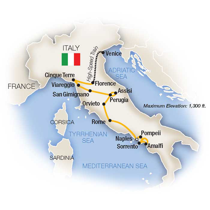 The Classic Italy Escorted Tour 2020/2021 Tauck