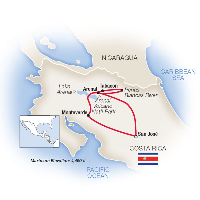 Costa Rica Guided Tours & Escorted Tours