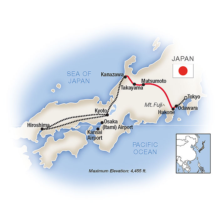 Escorted Tours of Japan & Guided Travel