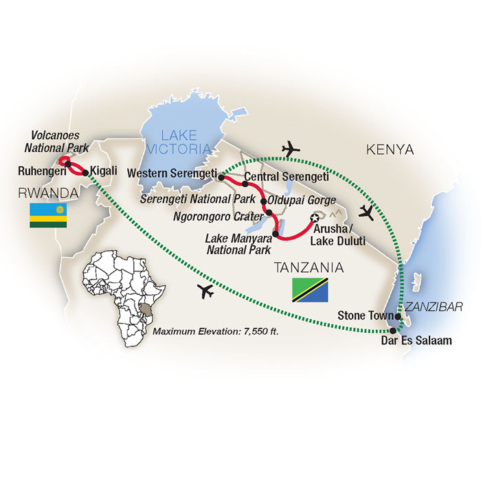 Gorilla Trekking Rwanda