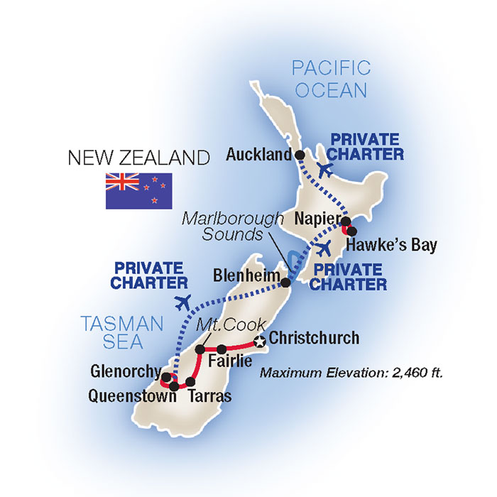 New Zealand Escorted Tours & Vacation Packages