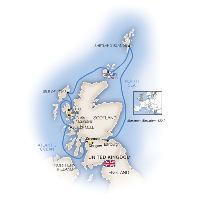 Scotland Cruises - Glasgow to Shetland | Tauck