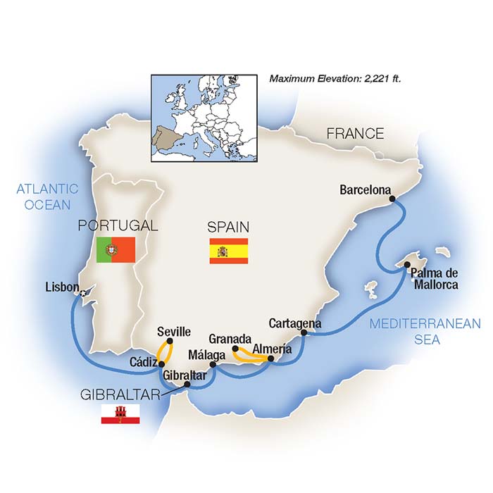 tauck tours of spain and portugal