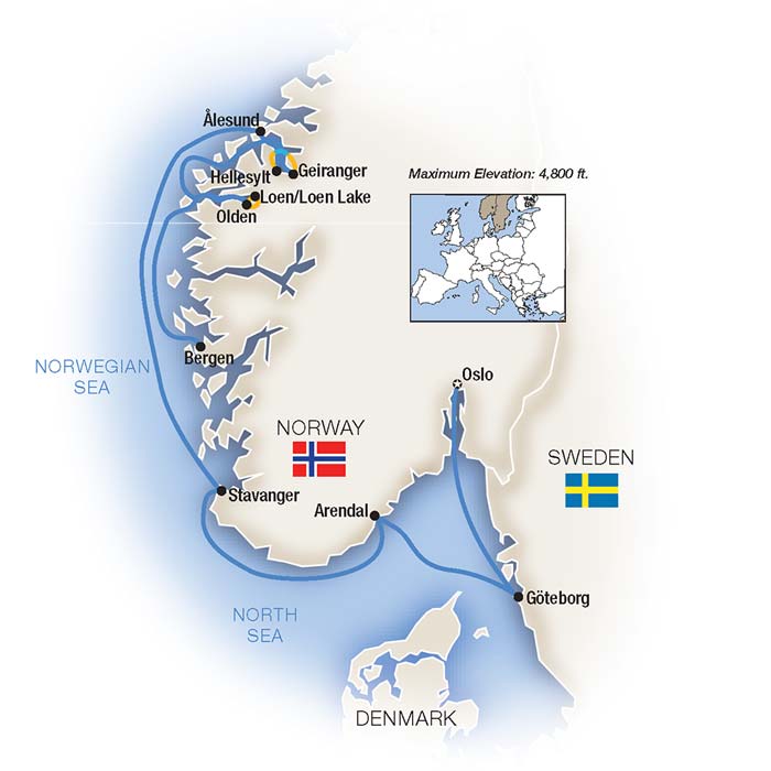 Fjords Coastal Treasures Norway Cruise