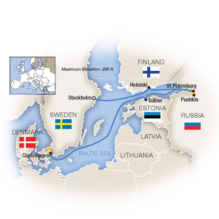St Petersburg Baltic Sea Cruise