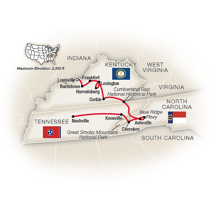 Kentucky Tours & Escorted Tours